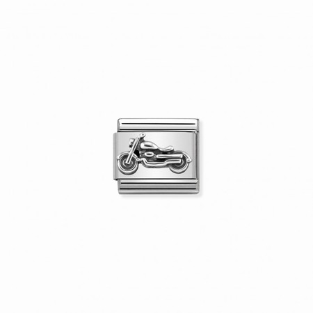 Nomination Silver Vintage Bike Composable Charm